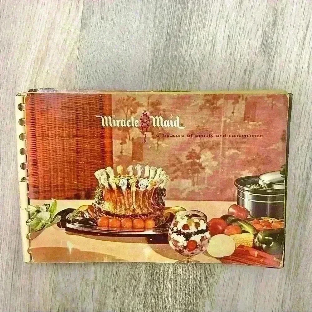 Vintage 1965 Miracle Maid Gem Coat Guide Instructions + Cookbook Recipes